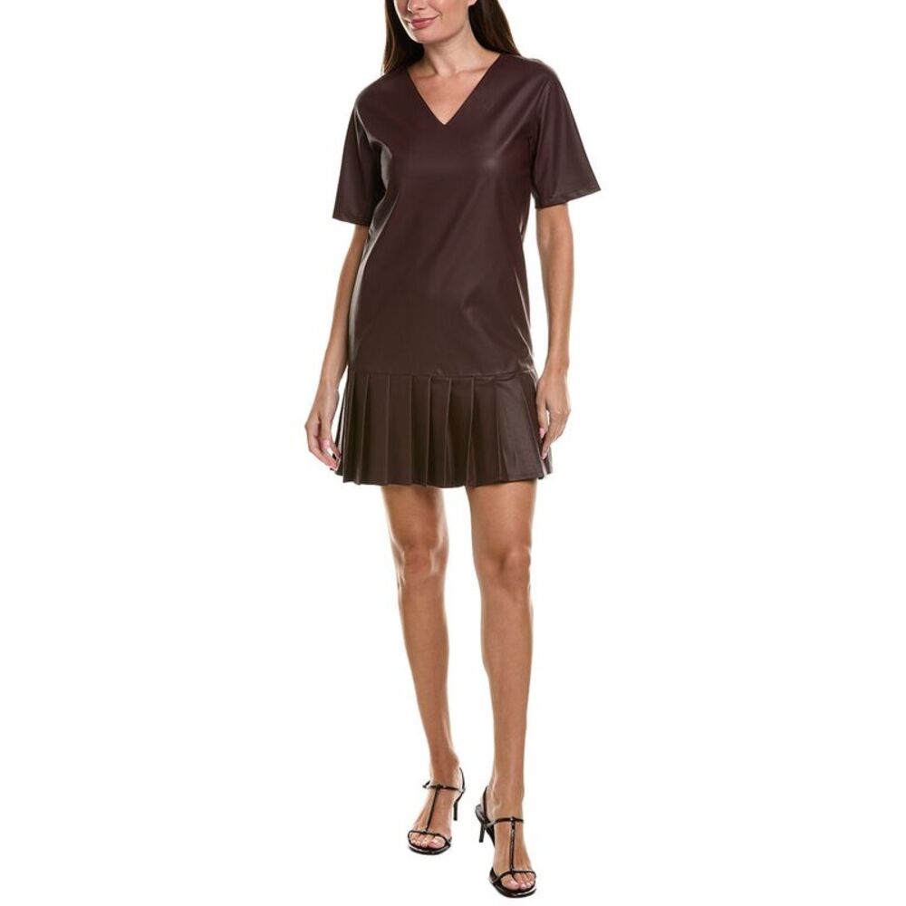 Max Mara Womens Mm By Hidesia Jersey Dress, Red